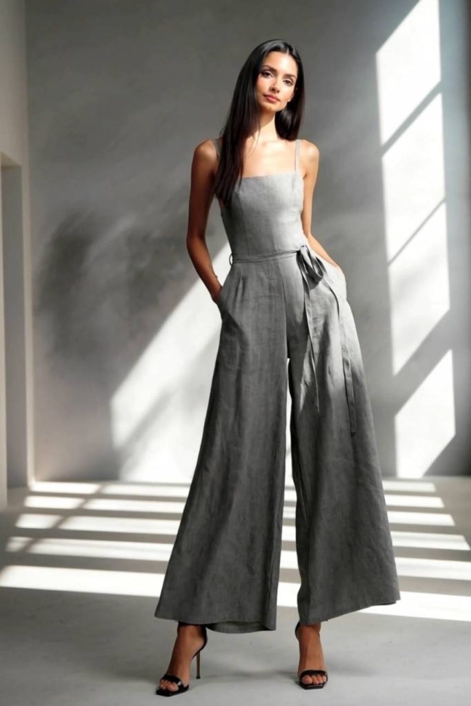 Wide-Leg Jumpsuit
