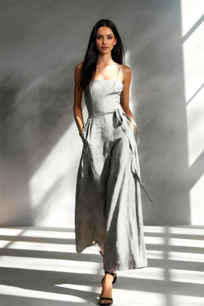 Wide-Leg Jumpsuit